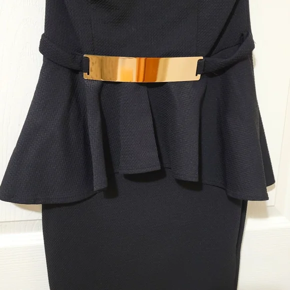 DGNY Black Strapless Dress - Picture 4 of 6